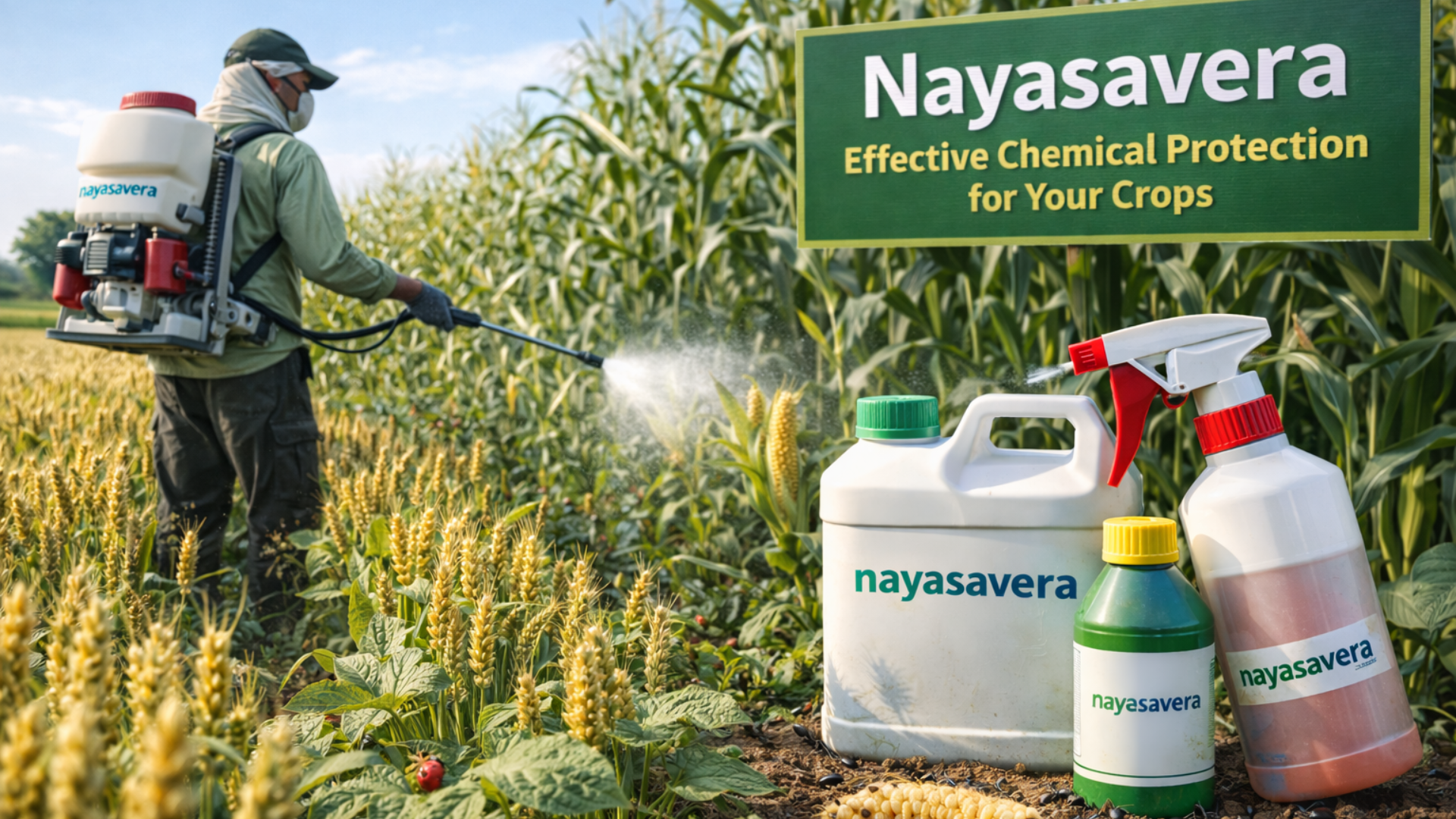 How to Protect Crops from Insects Naturally and Chemically